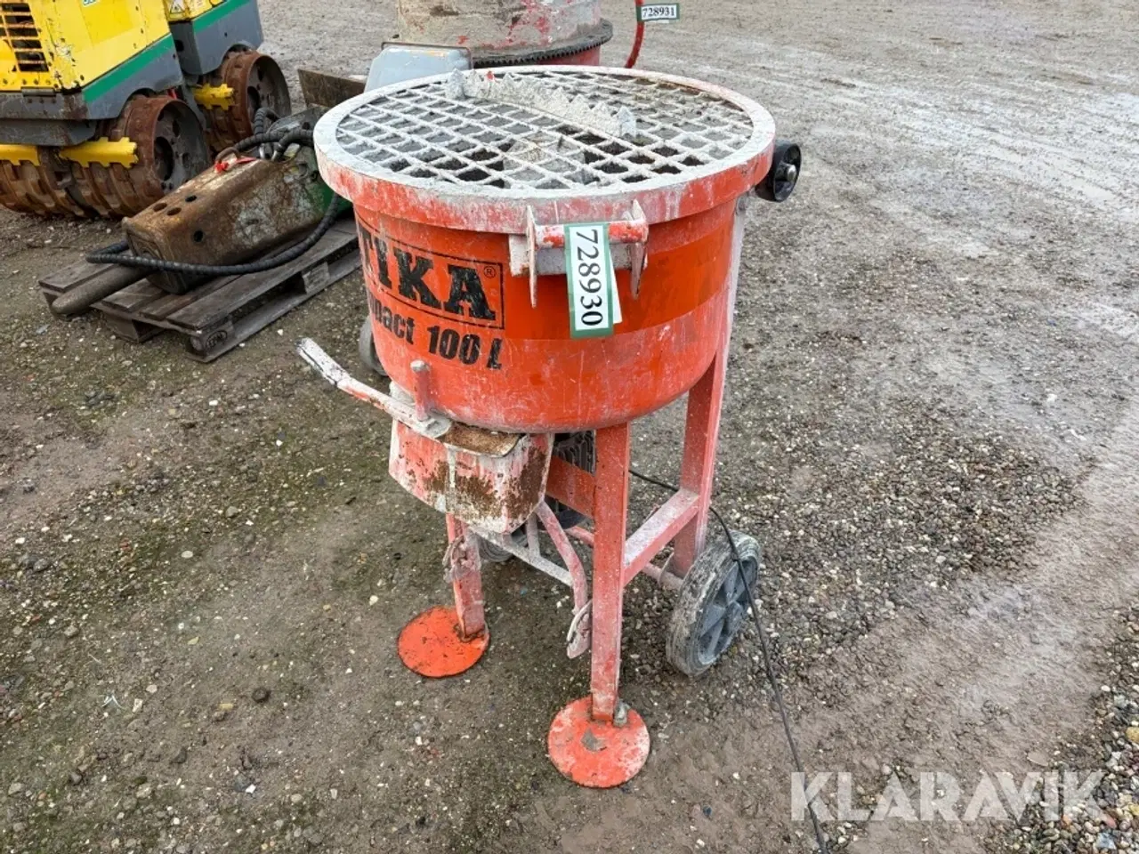 Billede 1 - Tvangsblander Atika Company 100l