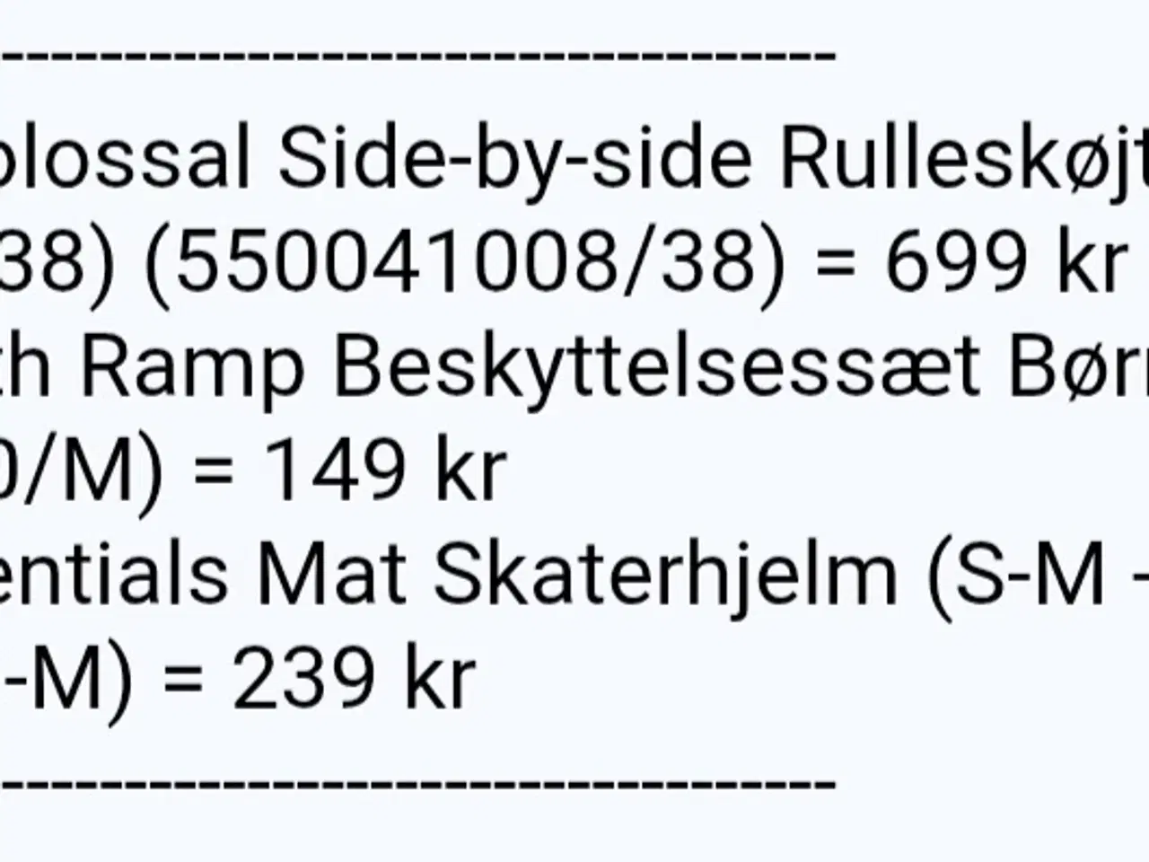 Billede 4 - Ubrugte Roces side-by-sides rulleskøjter str 38