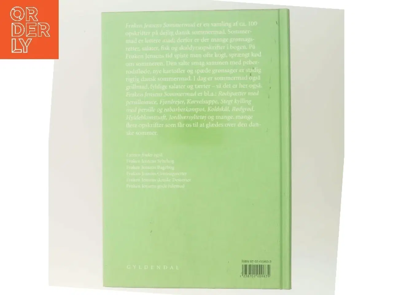 Billede 3 - Frøken Jensens Sommermad (Bog)