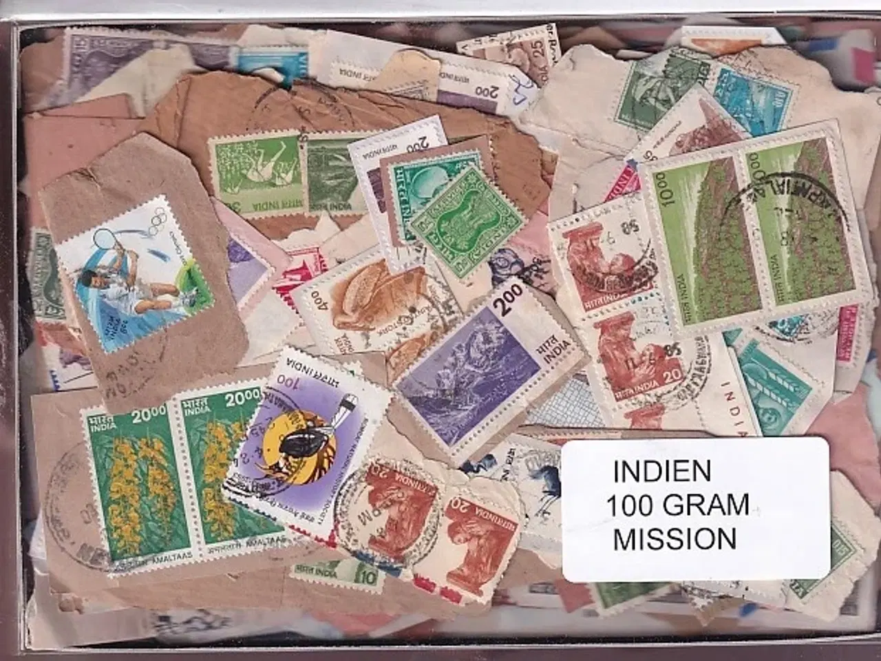 Billede 1 - Indien 100 g. Missionsvare