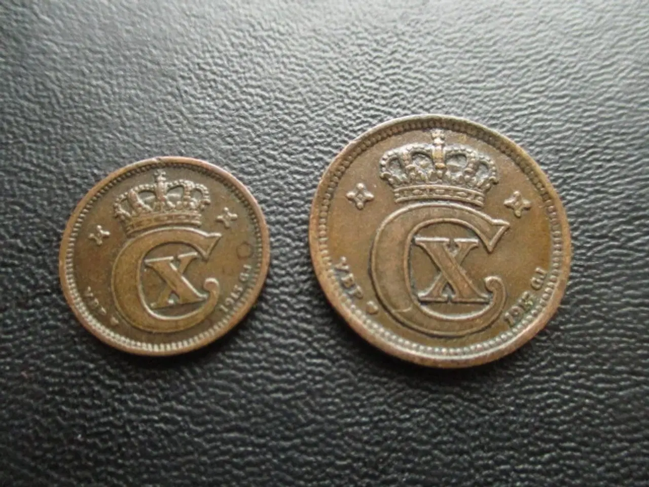 Billede 1 - 1 og 2 øre 1915