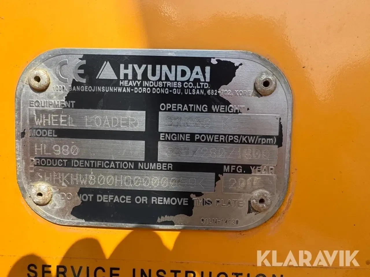 Billede 5 - Gummiged Hyundai HL980