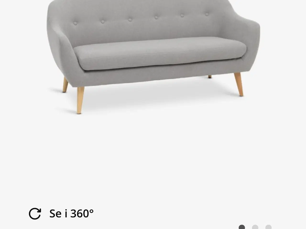 Billede 6 - Sofa 2,5 Pers. Grå 