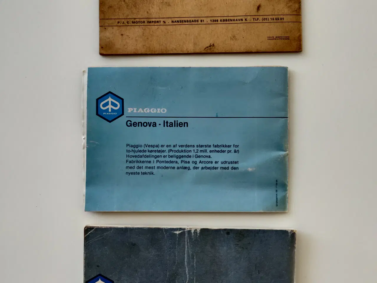 Billede 2 - Instruktionsbøger til Piaggio Ciao 1970'rne