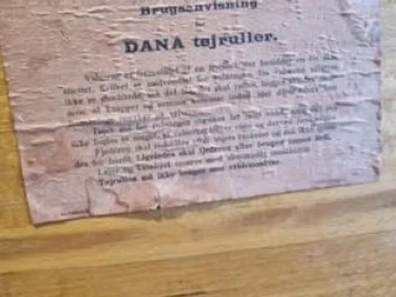 Billede 5 - Antik tøj rulle 