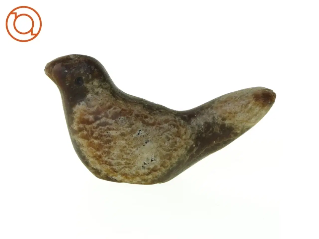 Billede 2 - Antik Onyx Marmor Fugle figur (str. 14 x 7 x 4 cm)