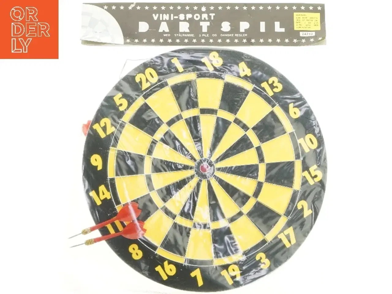 Billede 1 - Dartspil med skive og pile fra Vini-Sport (str. Ø 38 cm)