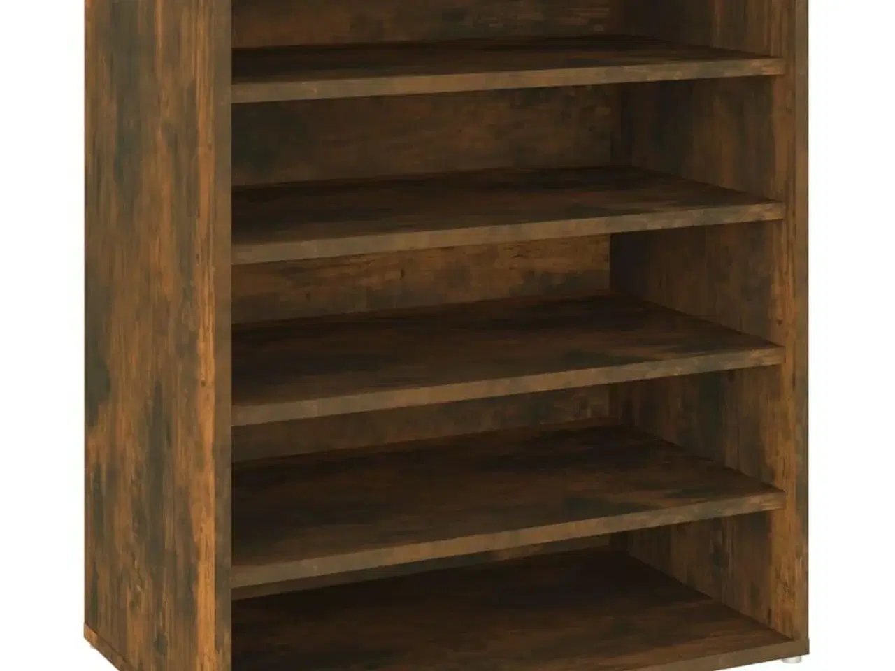 Billede 2 - Skoreol 60x35x70 cm konstrueret træ røget egetræ