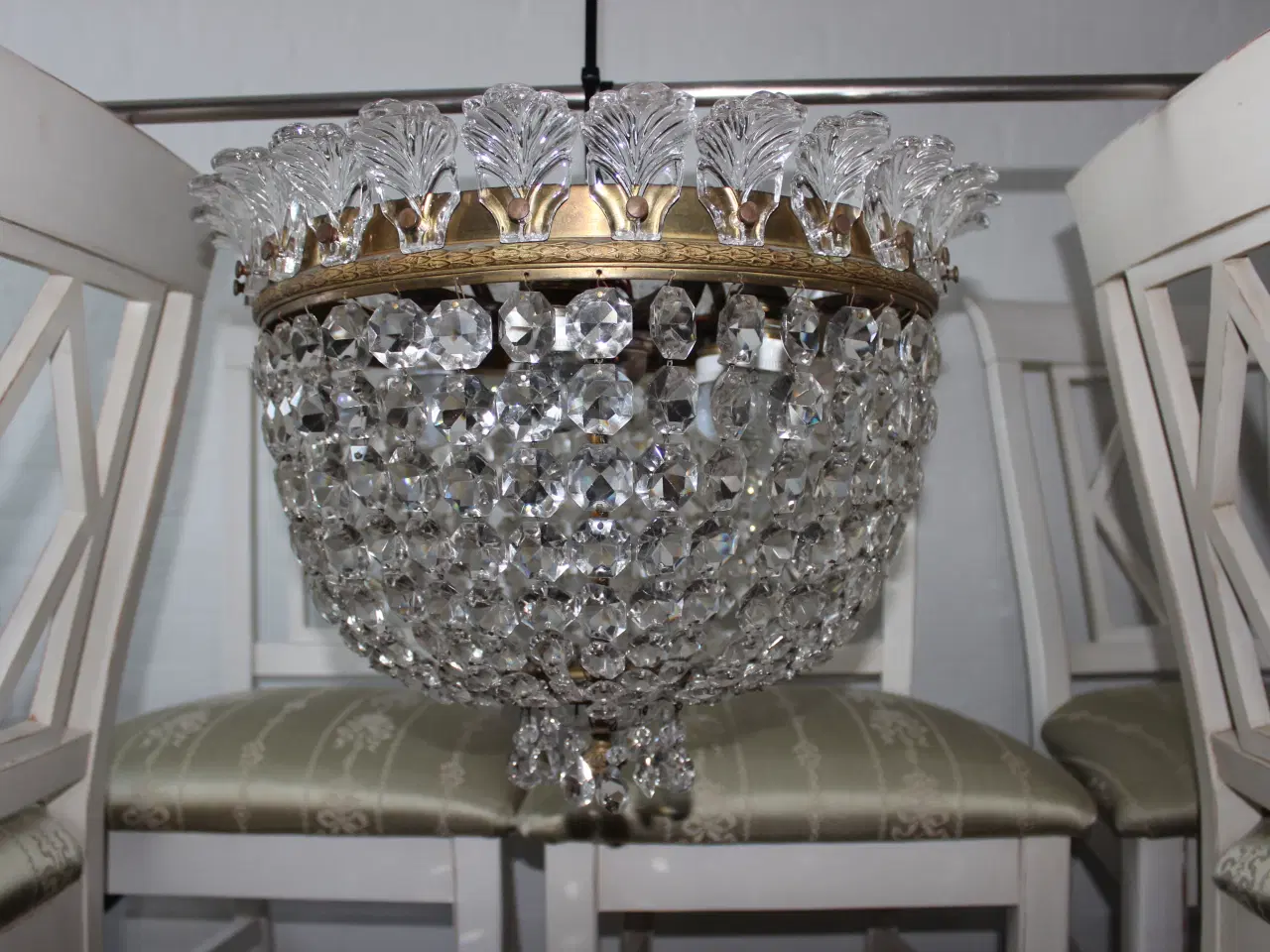 Billede 3 - Prisme/krystal loftslampe