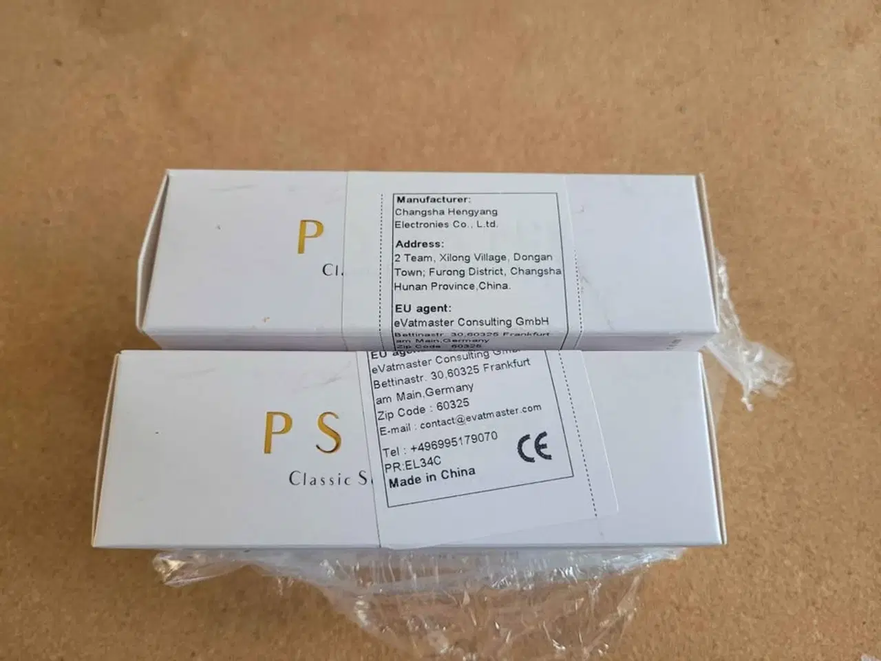 Billede 2 - 4 stk. EL34C udgangsrør til forstærker