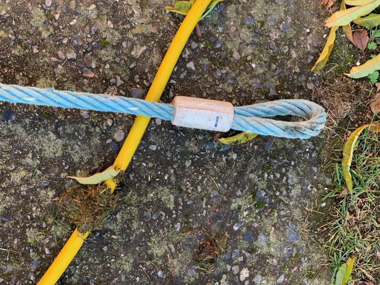 Billede 3 - - - - Trækwire, længde ca. 20,00 meter, Ø 22 mm