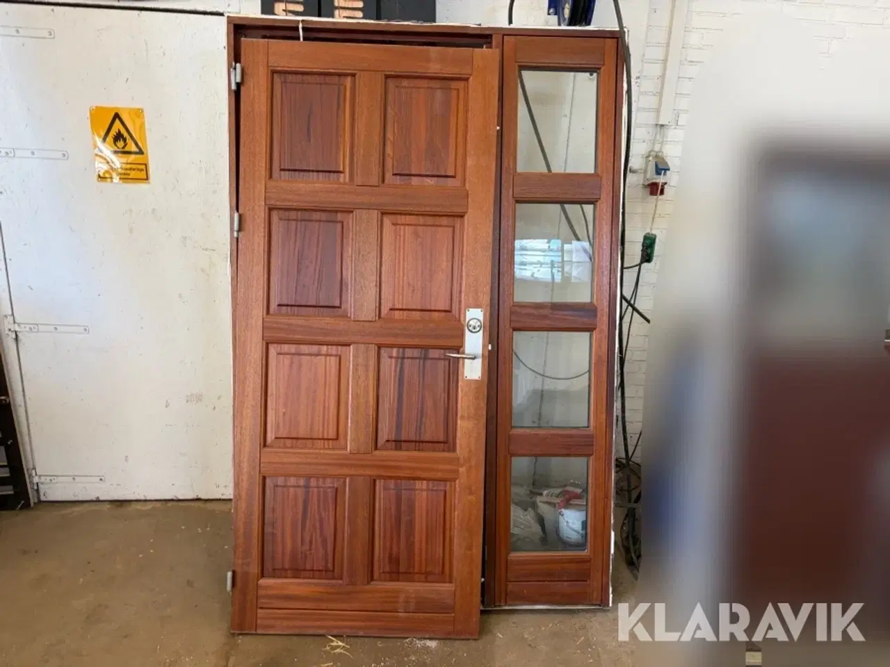 Billede 11 - Mahogni vinduer og dør