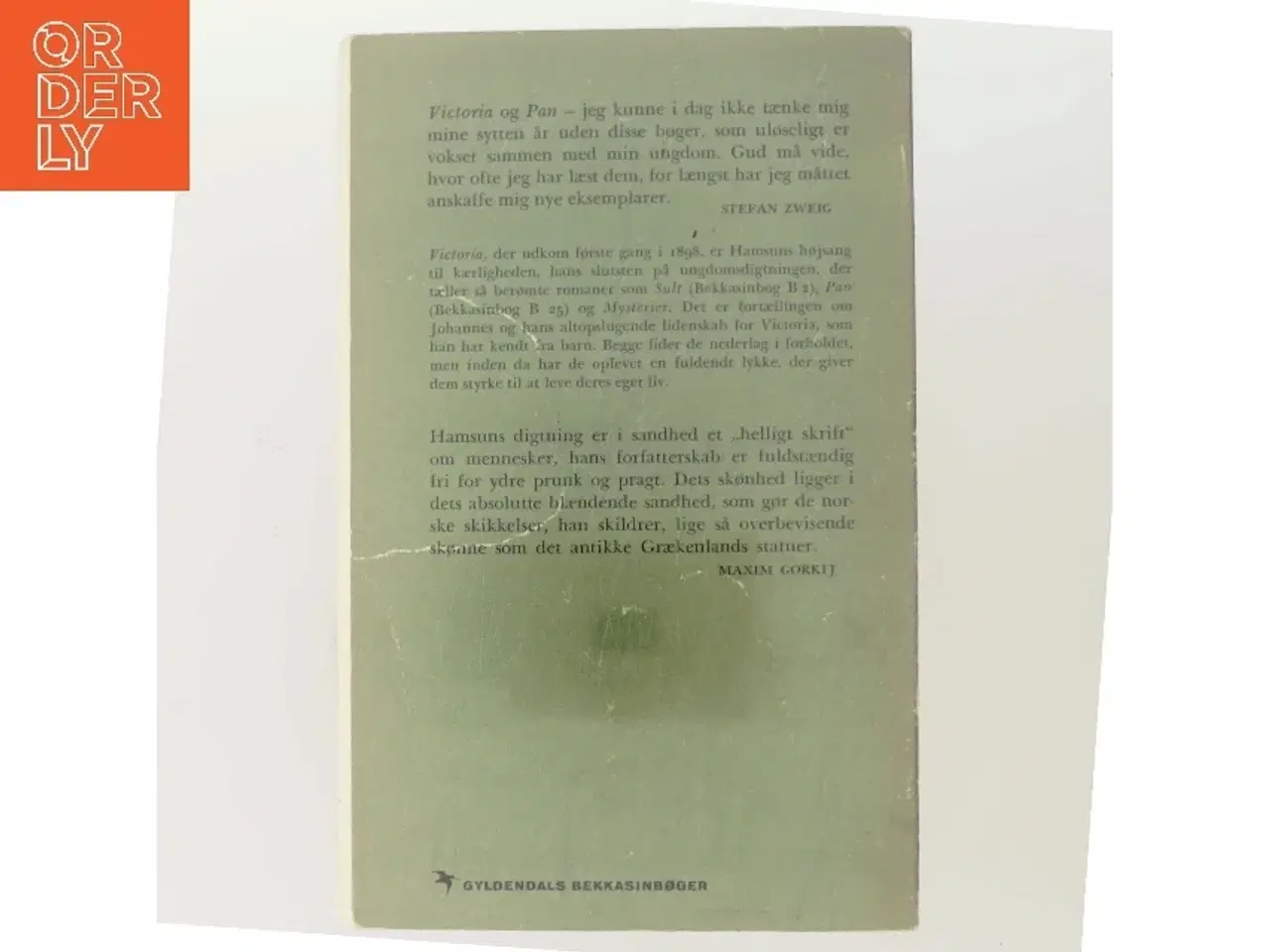 Billede 3 - Victoria af Knut Hamsun (Bog)