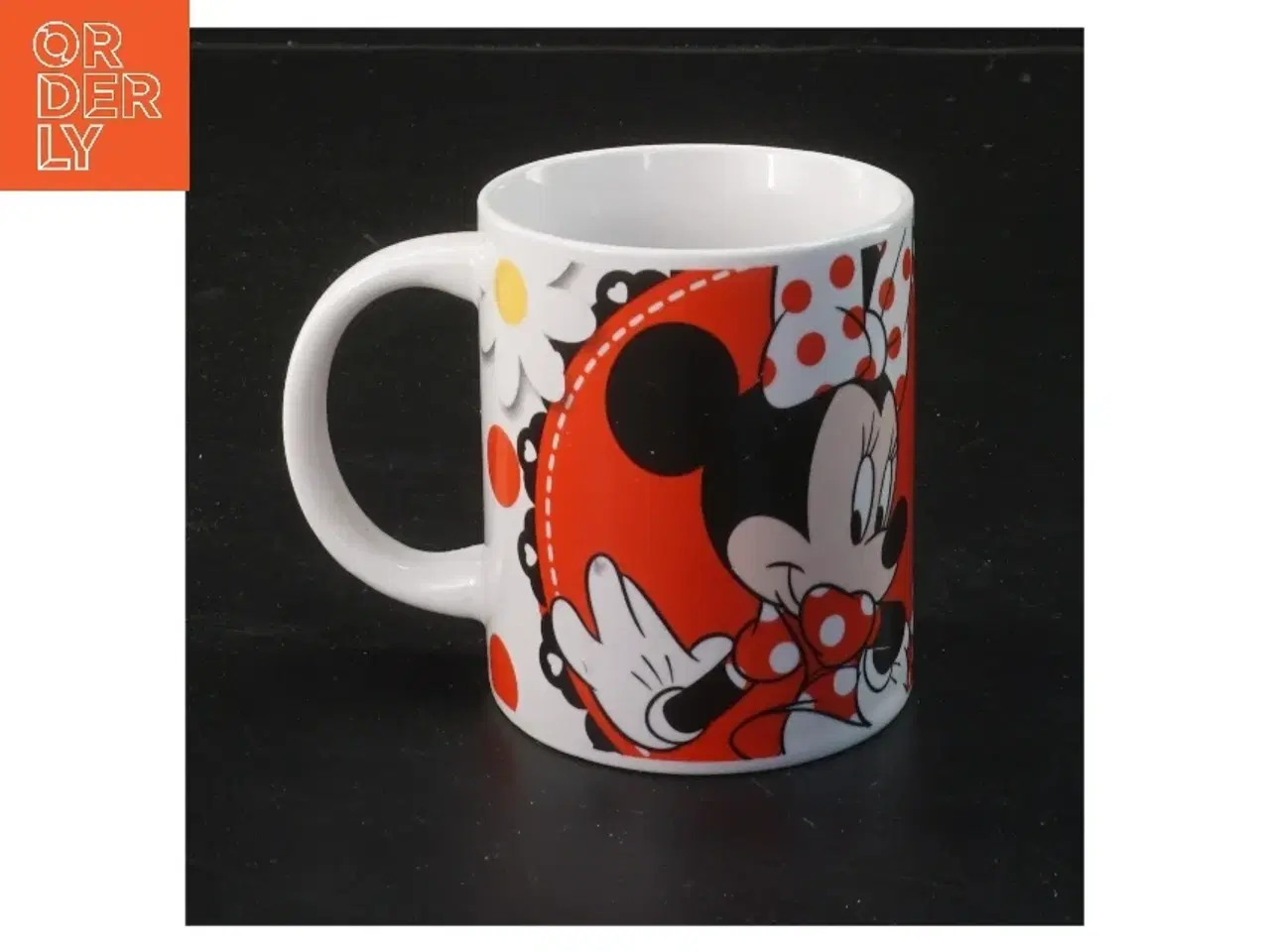 Billede 2 - Disney krus med Minnie Mouse motiv fra Disney (str. Ø 7,5 cm længde 8,5 cm)