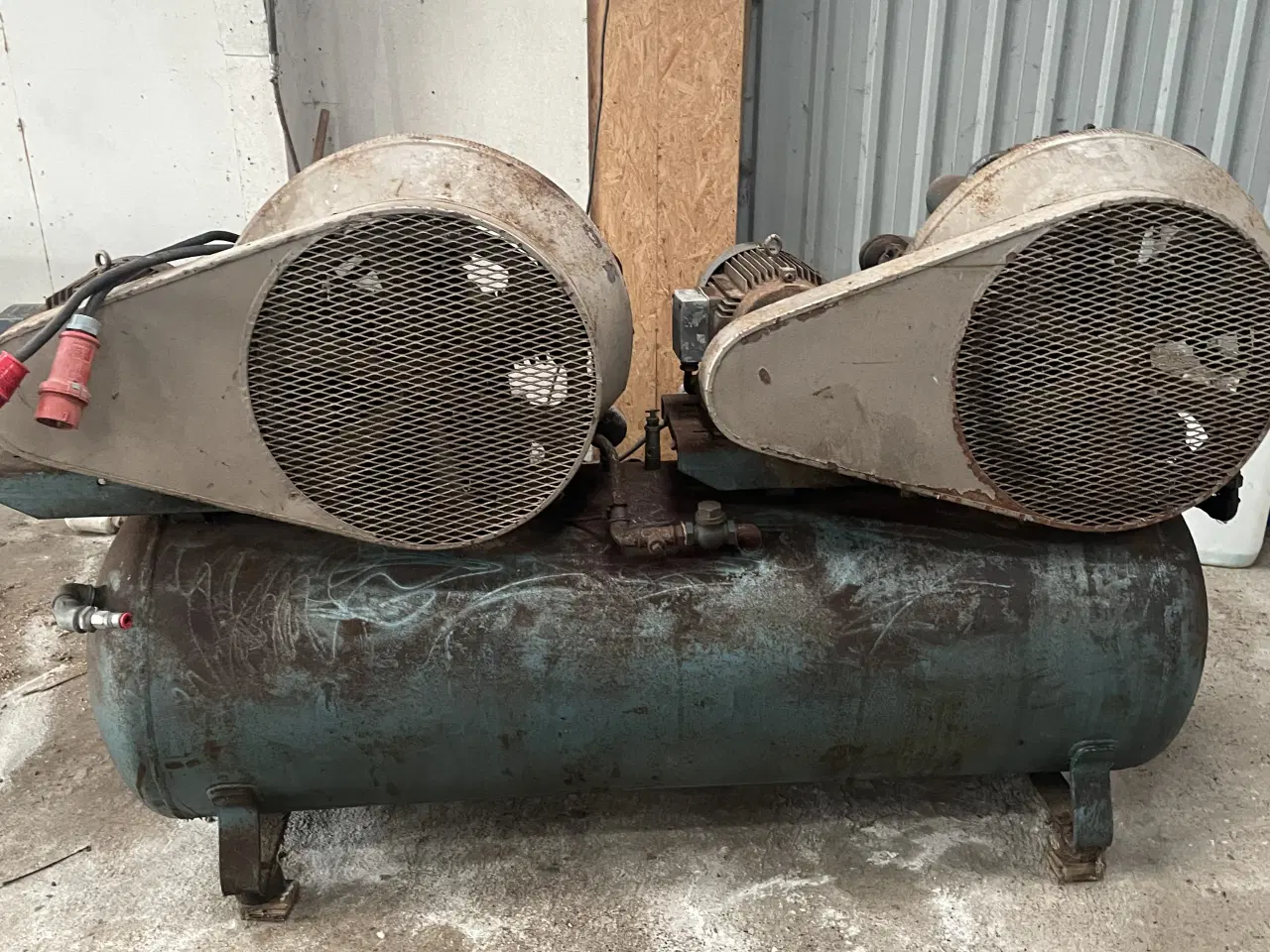 Billede 1 - Stenhøj kompressor 500 ltr tank