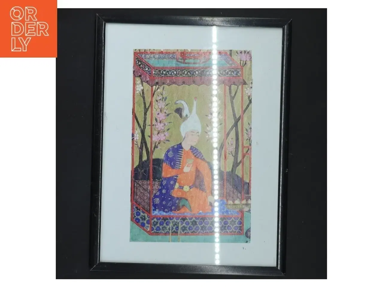 Billede 1 - Billede med ramme (str. 25x19x1 cm)