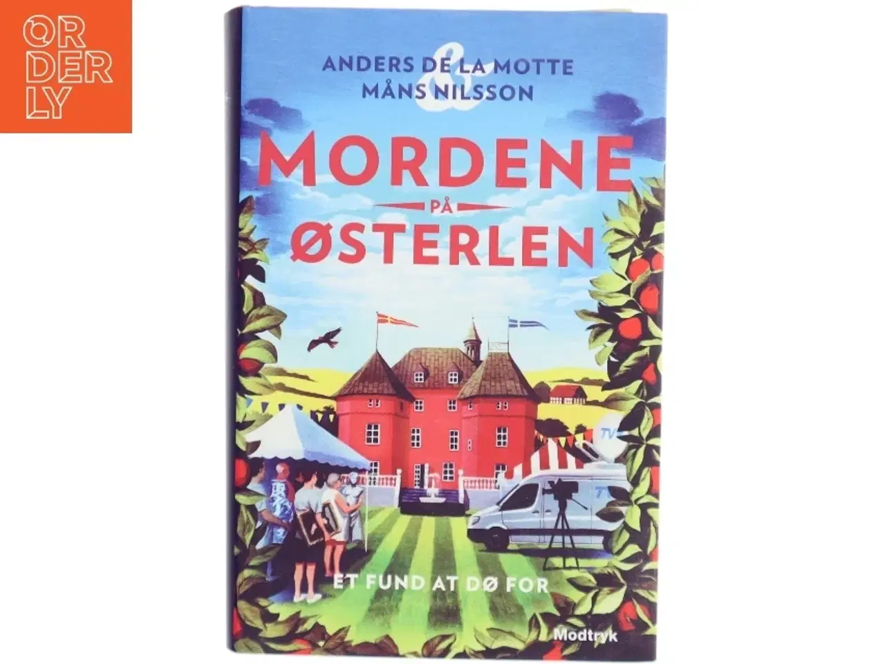 Billede 1 - Et fund at dø for : en puslespilskrimi af Anders De la Motte (Bog)