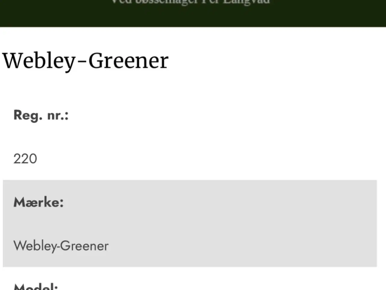 Billede 5 - Eksklusiv  Webley & Greener 