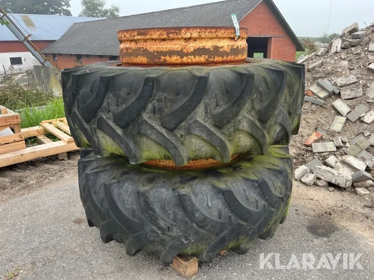 Billede 1 - Tvillingehjul Kleber 20.8R38