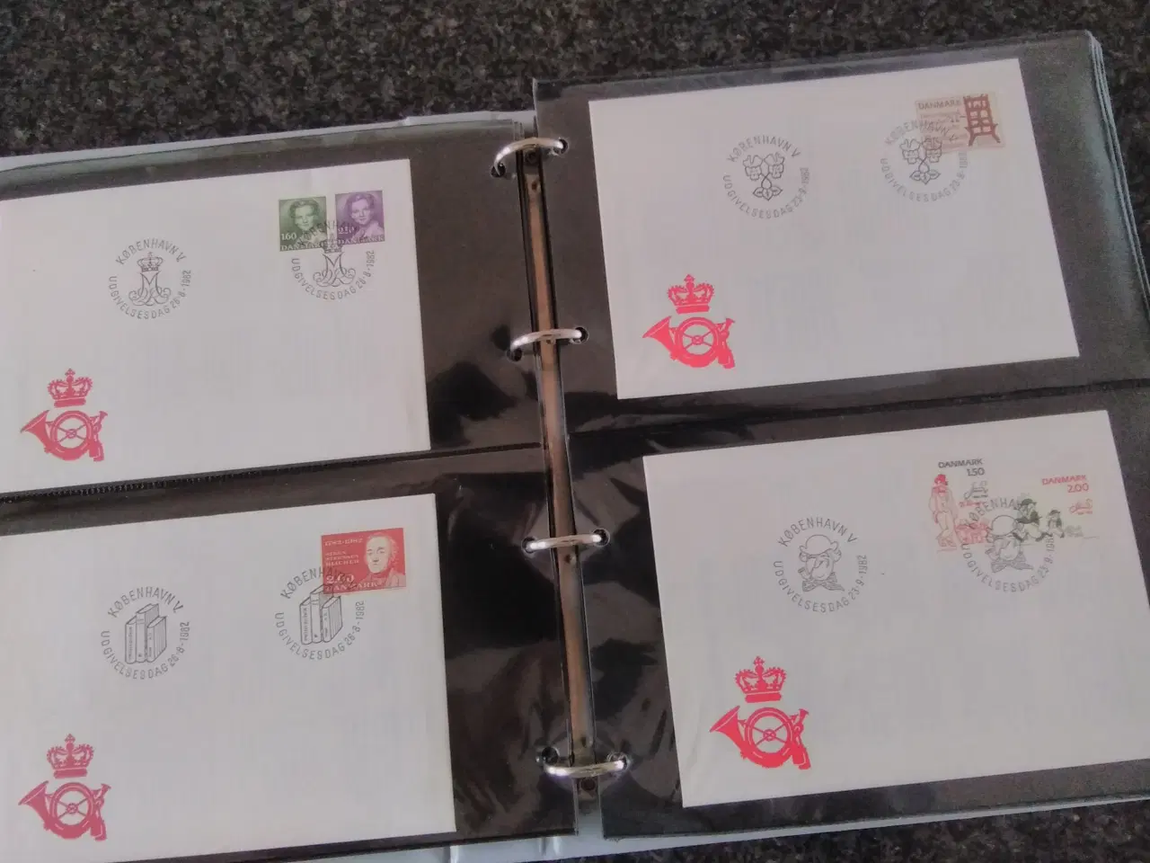 Billede 10 - FDC Mappe, 34 sider med kuverter