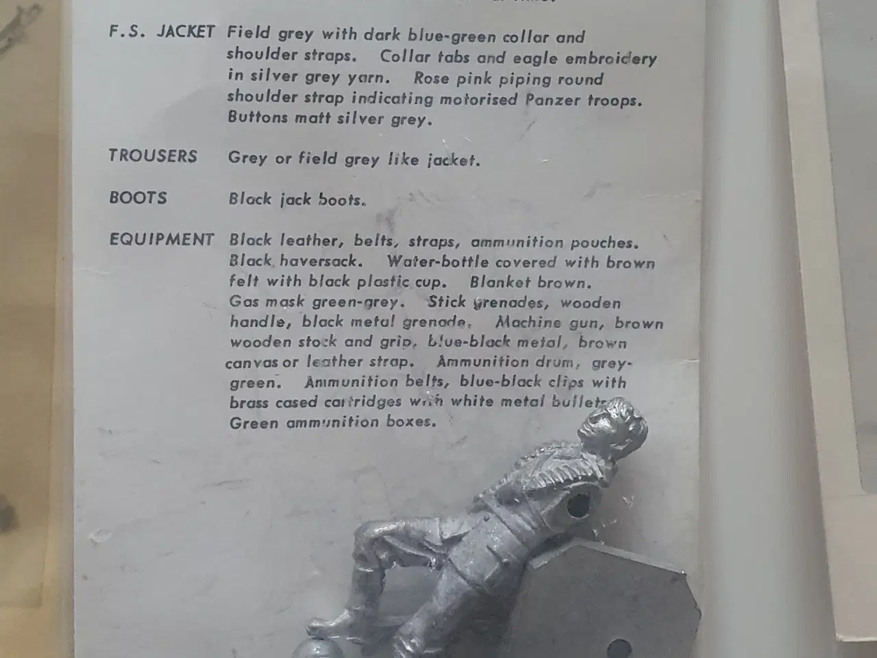 Billede 8 - Tin soldater forestiller tyske fra WW2