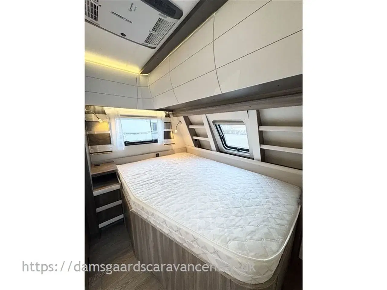 Billede 16 - 2022 - Hobby Excellent Edition 545 KMF   Dobbeltseng-Køjer-Aircon-Mover-Telt