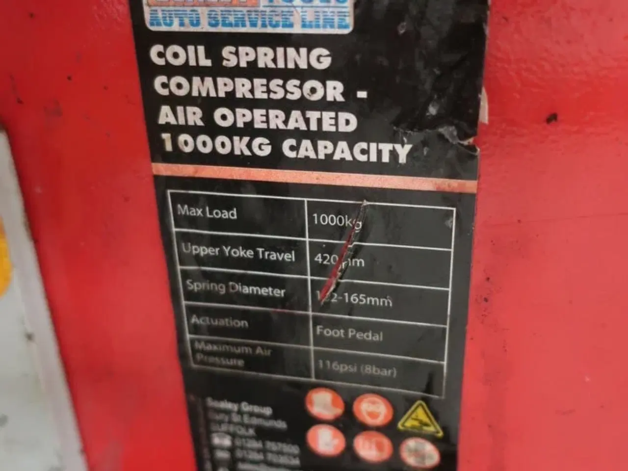 Billede 7 - Fjederkomprimator SEALEY