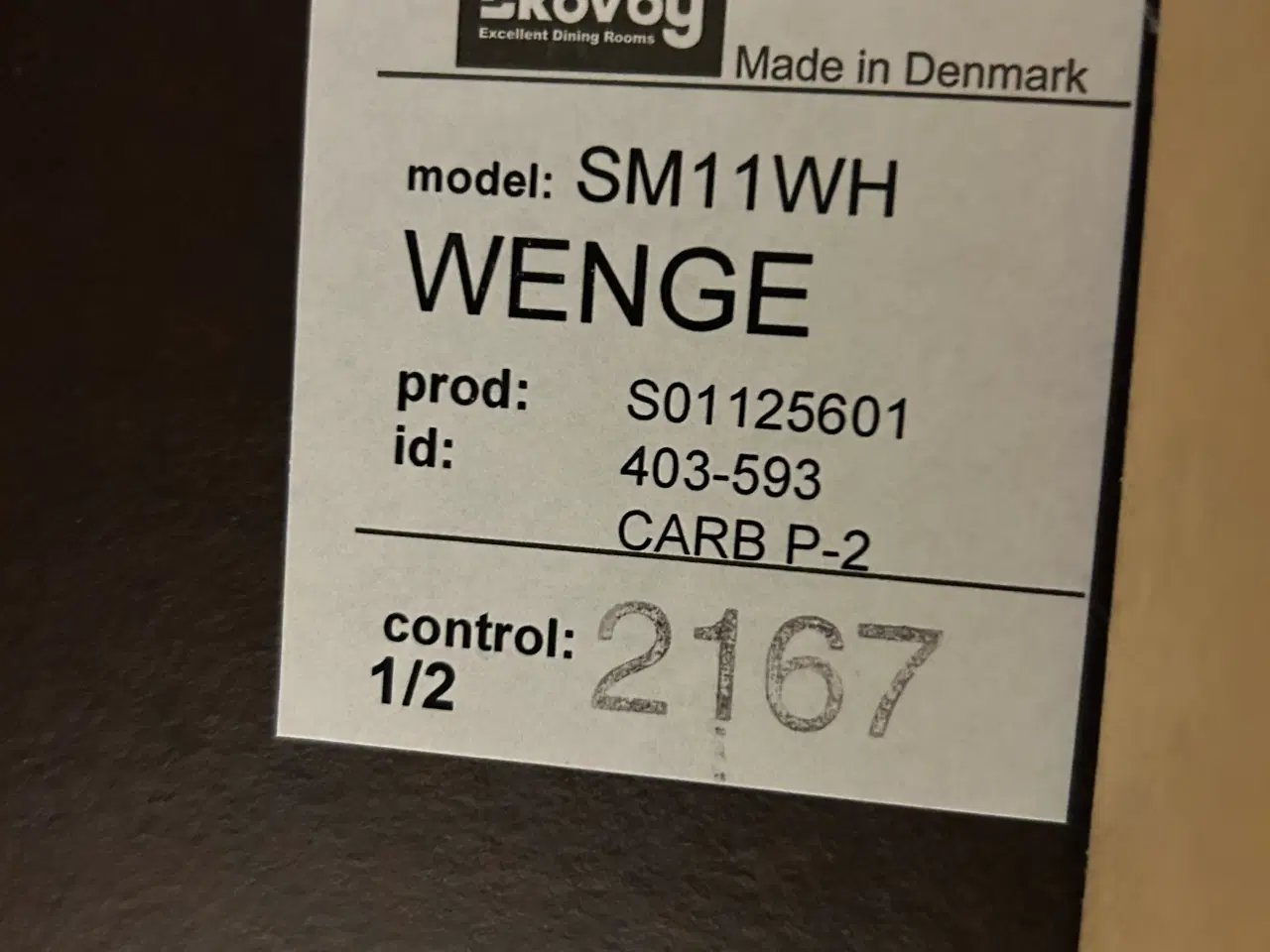 Billede 4 - Skovby Nordic spisebord SM11 m.plader