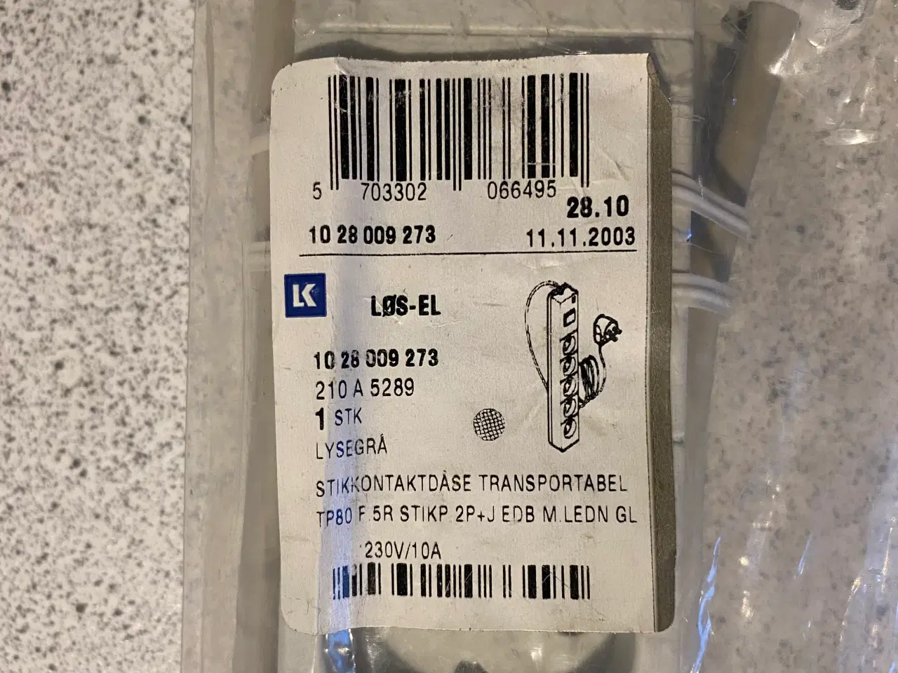 Billede 2 - Stikdåser og stikpropper LK