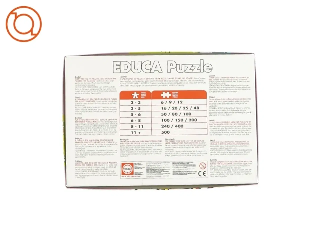 Billede 2 - 2 puslespil med 20 brikker fra Hello Kitty