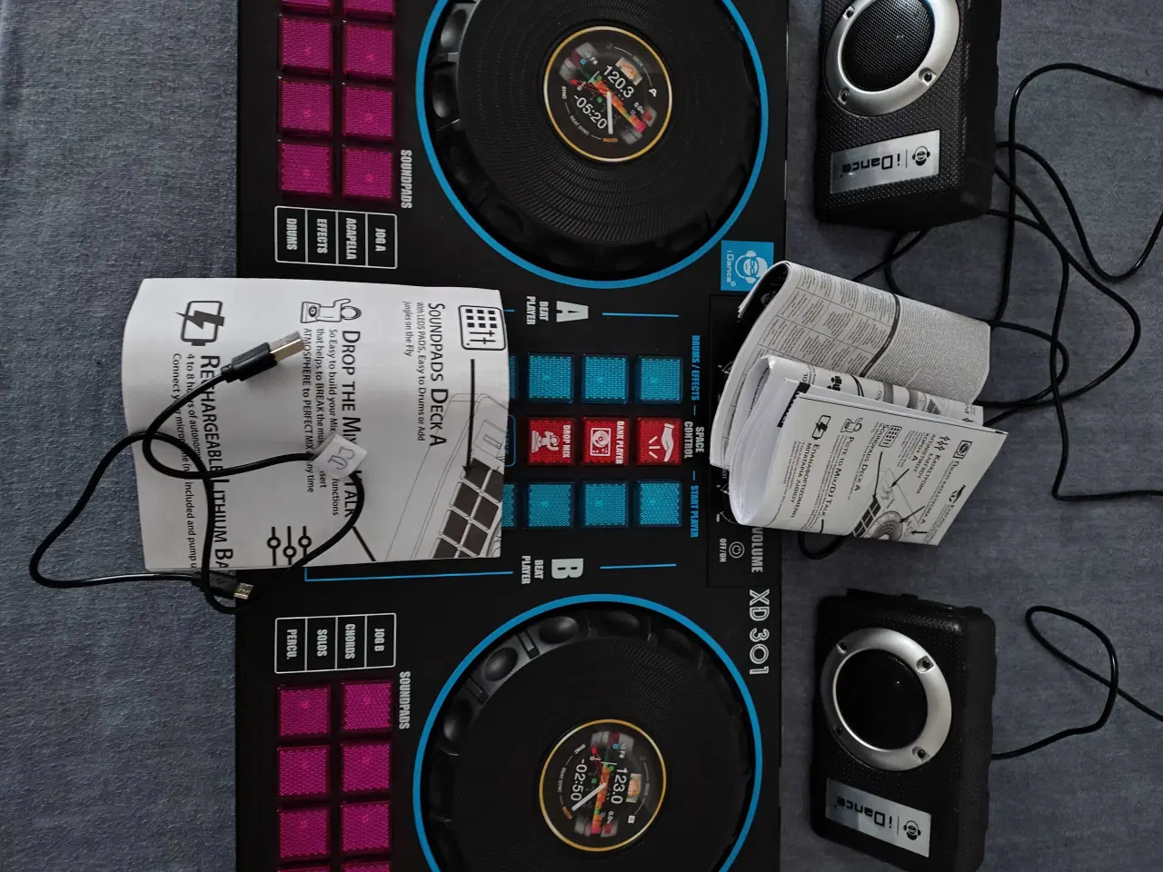 Billede 5 - Dj mixer idance xd-301 til børn
