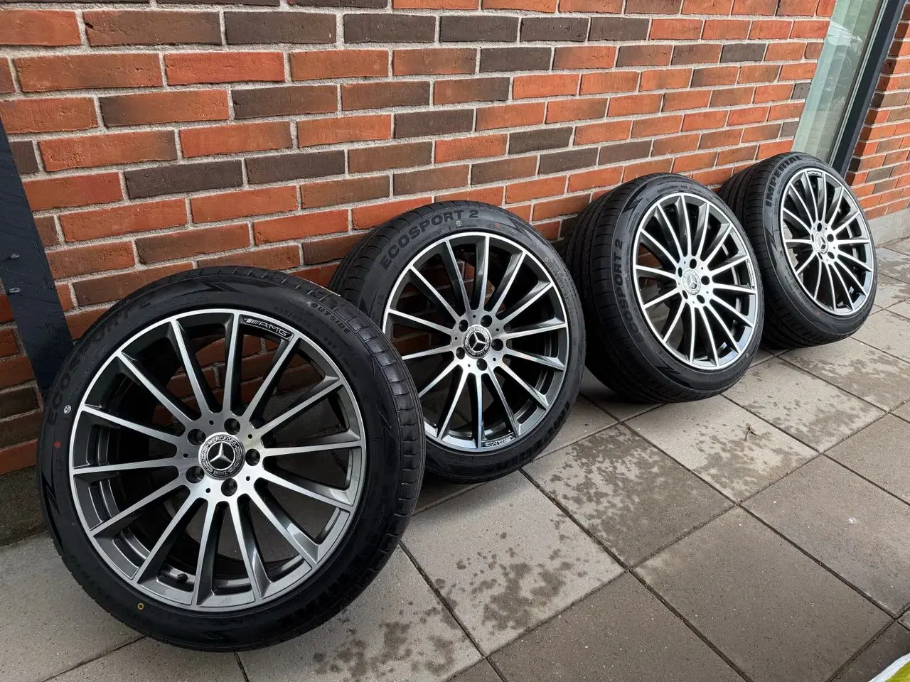 Billede 2 - 19" 5x112 Mercedes alufælge med Sommerdæk kombisæt