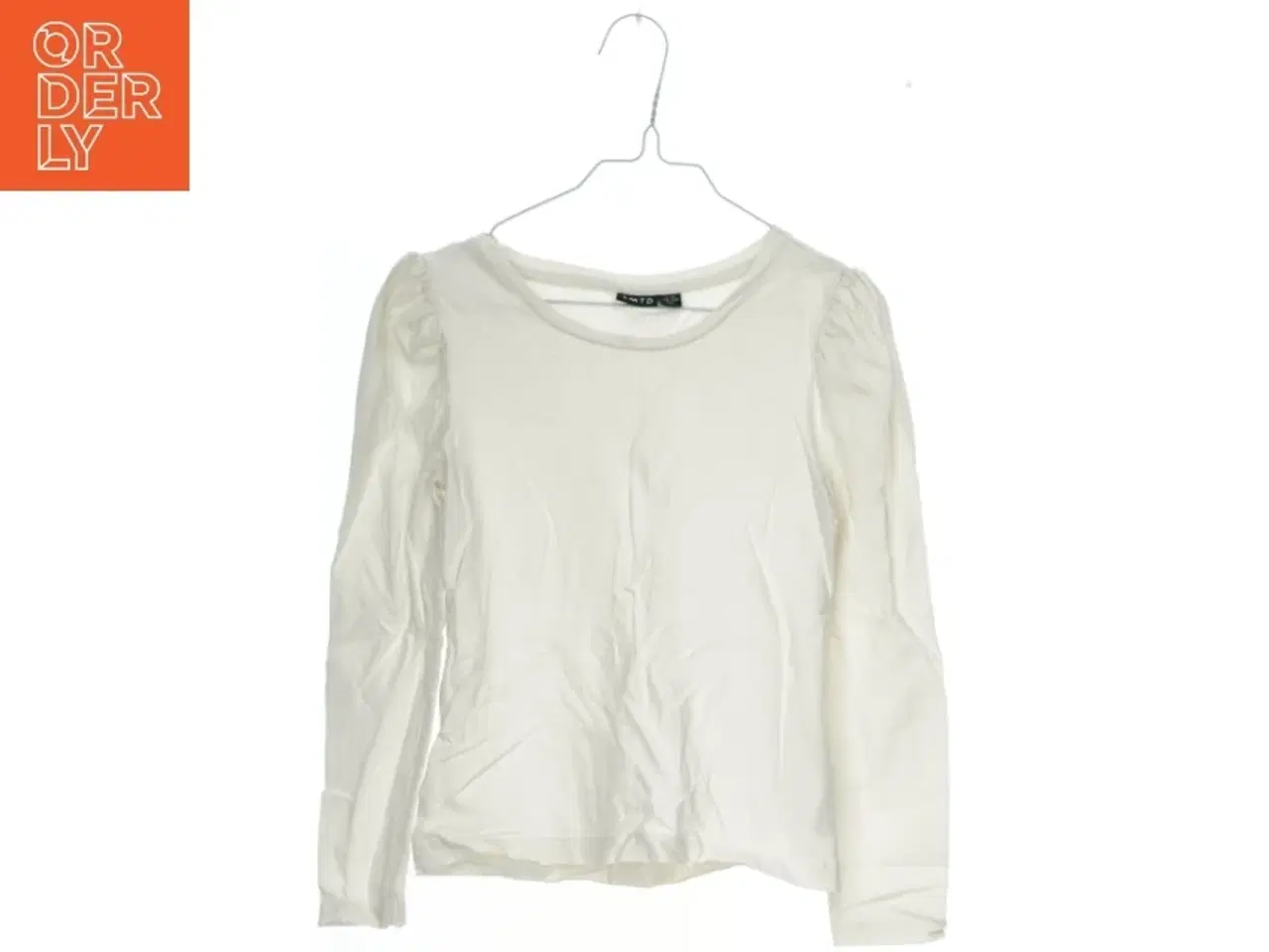 Billede 1 - Langærmet bluse i hvid fra LMTD (str. 140)