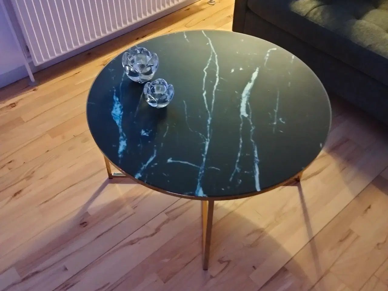 Billede 4 - Sofabord med marmor bordplade 