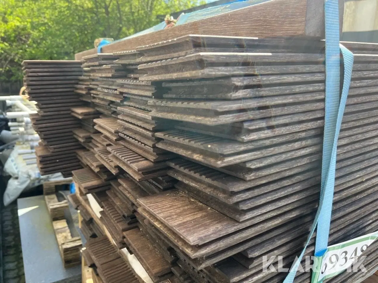 Billede 2 - Bambus terrassebrædder Moso Bambio X-treme BO-DTHT171G 2 paller 65m2