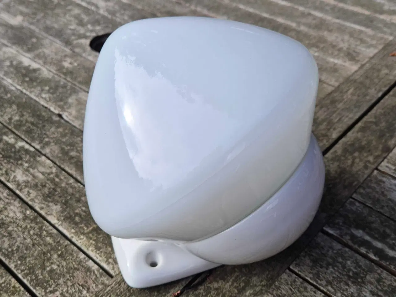 Billede 3 - Hvid badeværelseslampe fra Ifö 