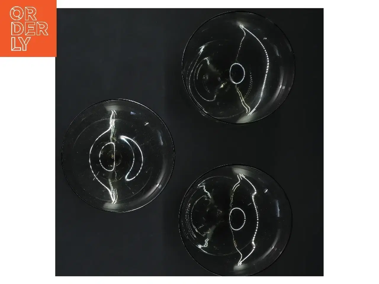 Billede 2 - Tre cocktailglas (str. 3 stk Ø 9 cm Længde 11 cm)
