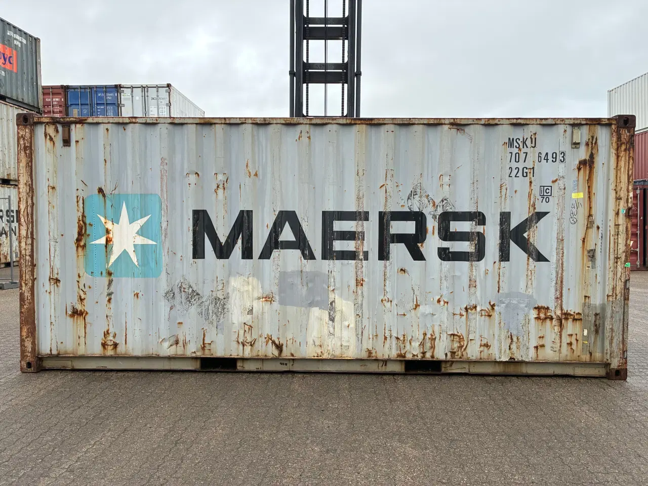 Billede 5 - 20 fods Container- ID: MSKU 707649-3
