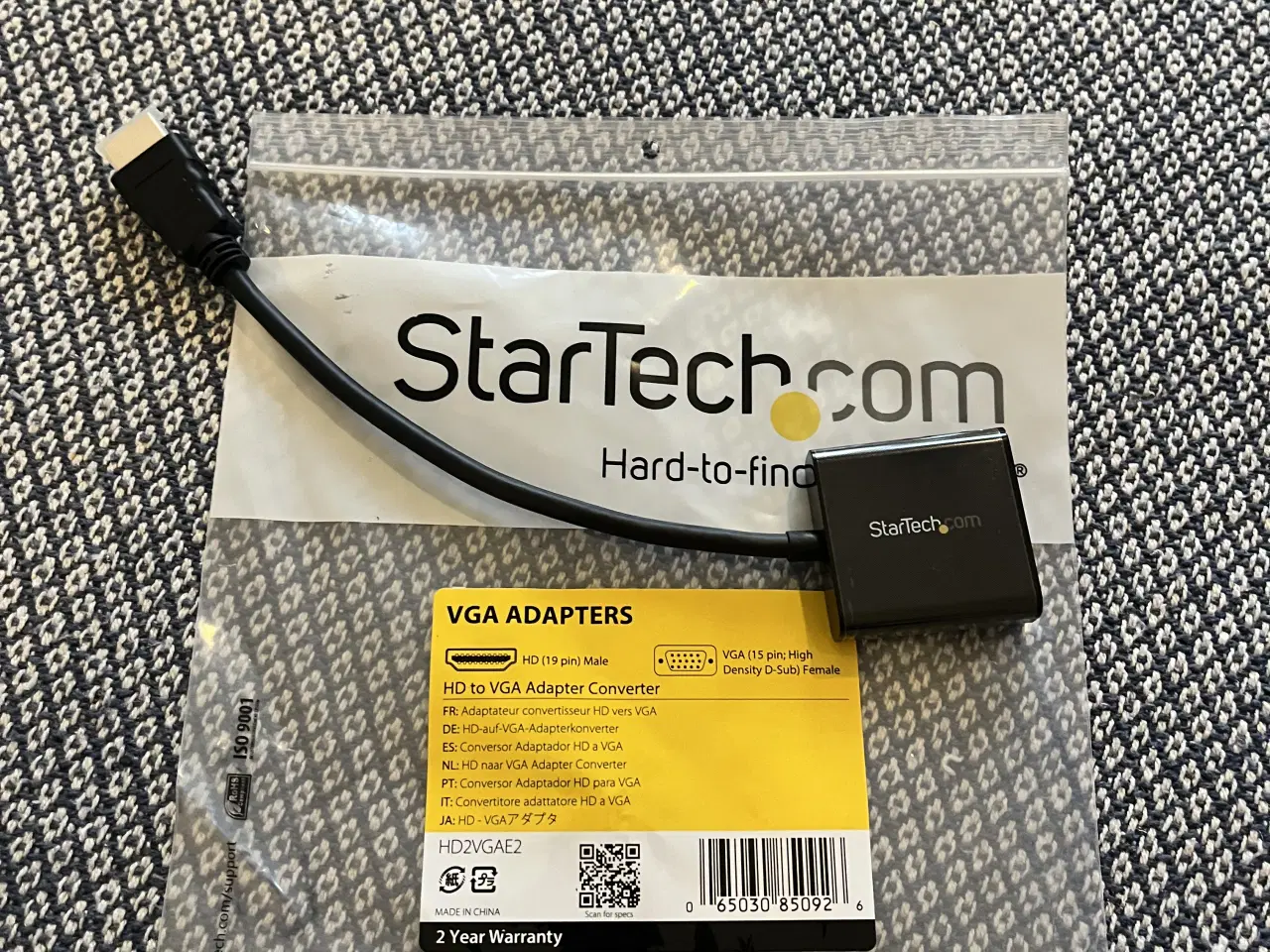 Billede 1 - Adapter VGA til HDMI