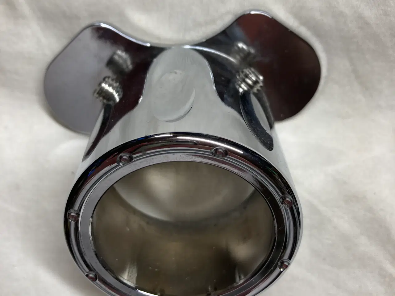 Billede 1 - Tændingslås cover i chrom til motorcykel