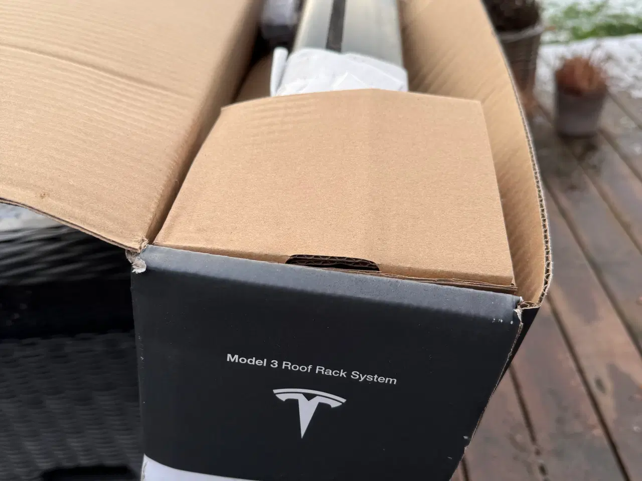 Billede 2 - Original Tagbagagebærer til Tesla Model 3 