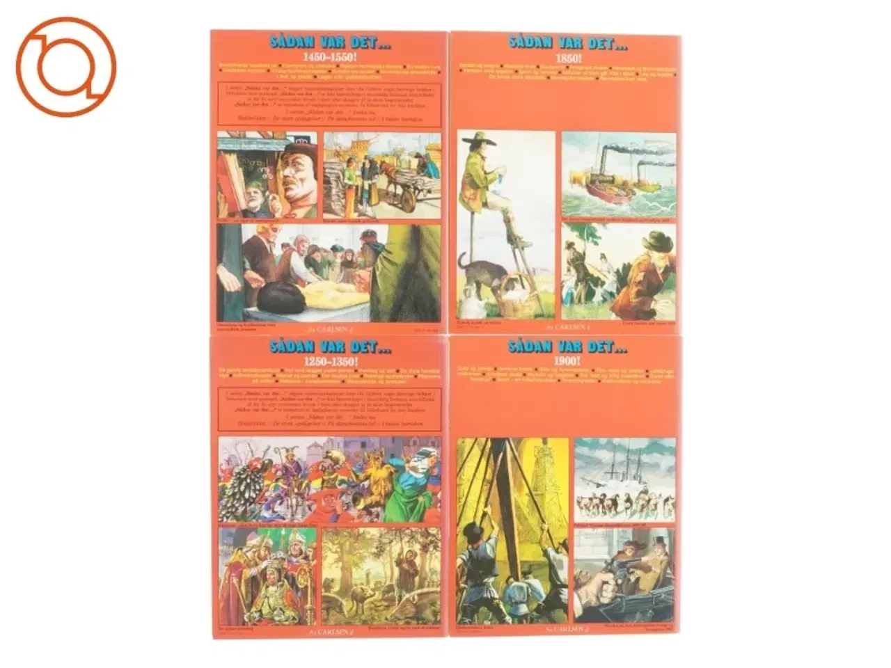 Billede 2 - Sådan var det.. en billedekavalade (4 stk)(Bog)