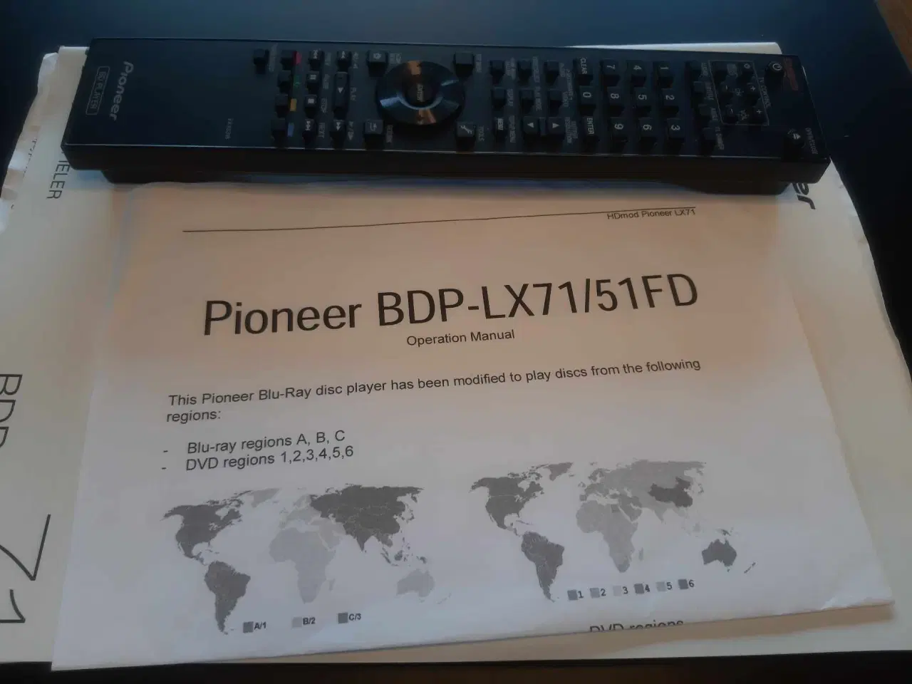 Billede 5 - Pioneer BDP51FD kode fri på DVD og Bluray.