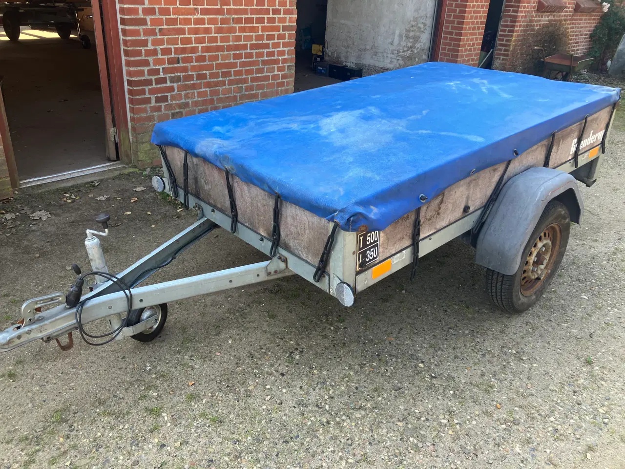 Billede 2 - nysynet brenderup 500 kg trailer