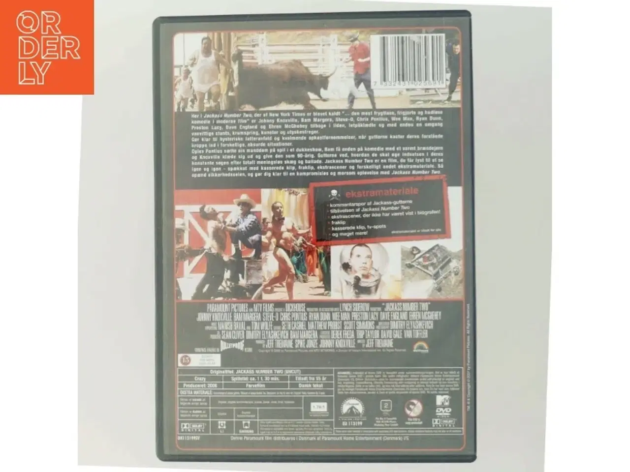 Billede 3 - Jackass number two the movie uncut med Johnny Knoxville (DVD)