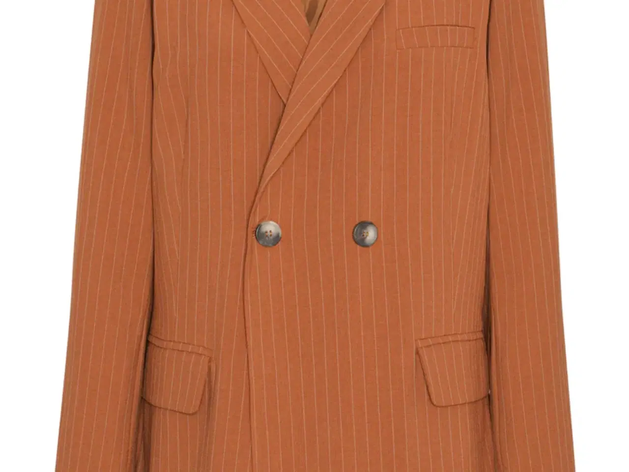 Billede 8 - A-view nålestribet blazer 