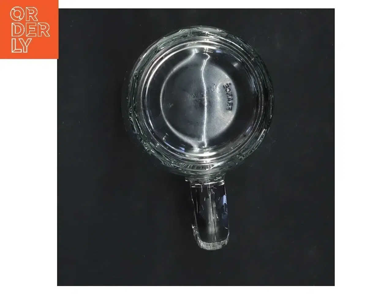 Billede 3 - Højt krus med hank, oplagt som vase eller til øl  (str. 15x6,5 cm)