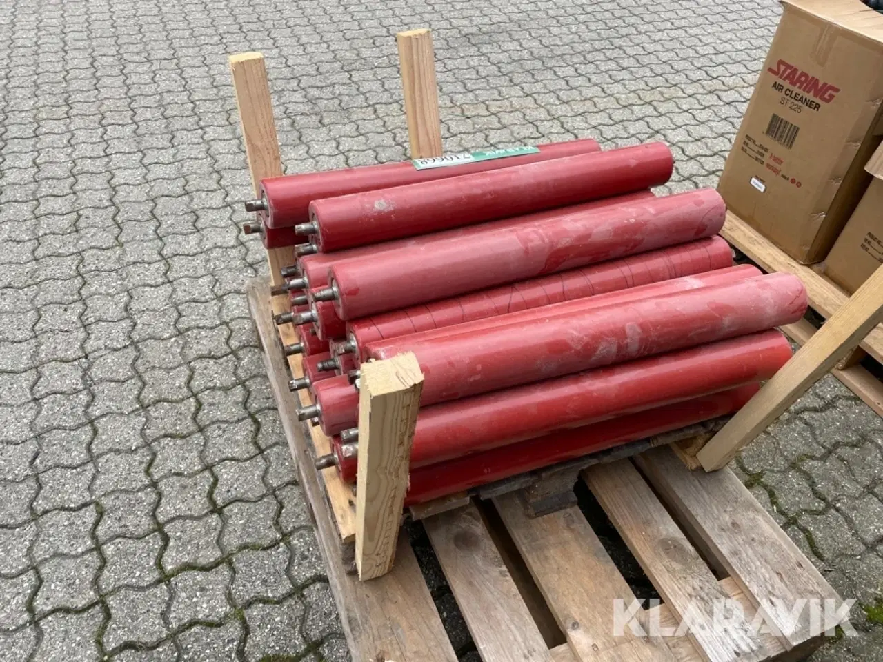 Billede 5 - Ruller til transport bånd 24 styk