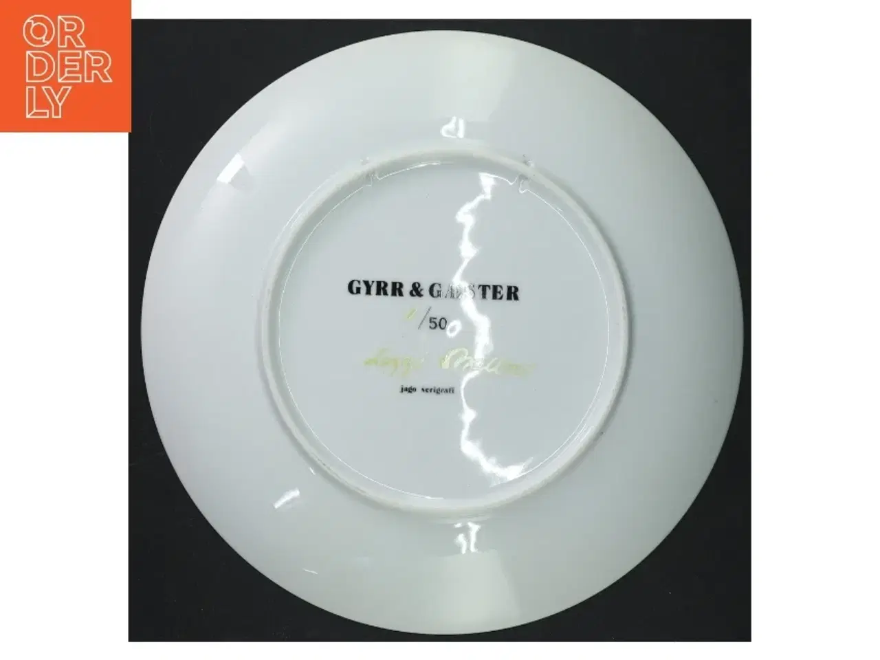 Billede 3 - Gyrr & Gæster kunstfad fra Gyrr Og Gæster (str. 24 cm i diameter)