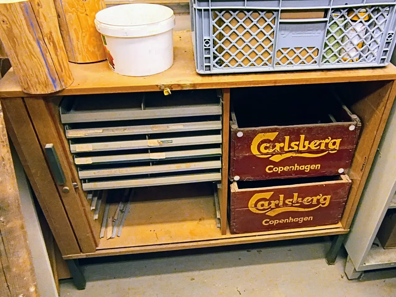 Billede 1 - SKÆNK/KONTORMØBEL